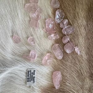 Rose Quartz Tumbled Stones - Soft Pink Healing Crystals